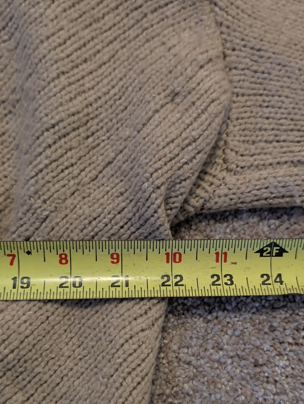 Vince Draped Open-Front Wool Blend Cardigan in Light Beige - Picture 9 of 10